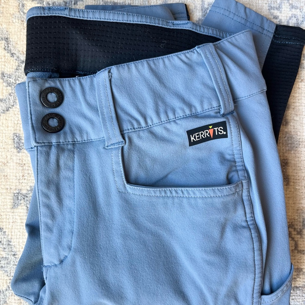 Kerrits Womens Knee Patch Riding Breeches Large EUC